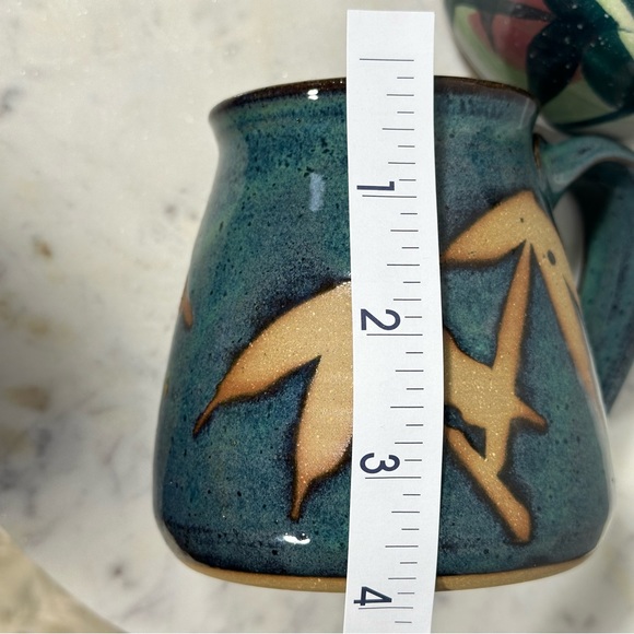 ☕️Set of 2 Handmade Tea or Coffee Mugs, Artist Signed, Includes 6 Tea Bags - Picture 15 of 16